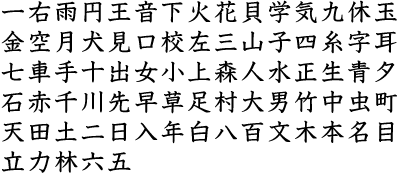二文字熟語と取り組む その5 大きな枡目の漢字 綜合的な教育支援のひろば